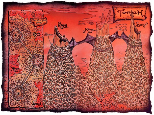 Ville-Portail de Torche - Planescape - Outreterre